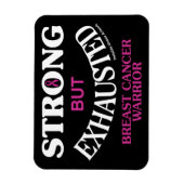 STARK, ABGESCHAFFT... Brustkrebs Magnet (Vertikal)