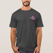 STARK, ABGESCHAFFT... Brustkrebs T-Shirt (Vorderseite)