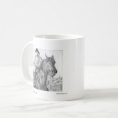 Stark als Nagel-Kaffee-Tasse Kaffeetasse (Vorderseite Links)
