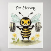 stark, anpassbar poster (Vorne)