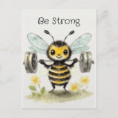 stark, anpassbar postkarte (Vorderseite)