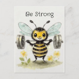 stark, anpassbar postkarte