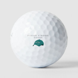 'Stark für den Abschluss' Motivationsgeschenk für Golfball