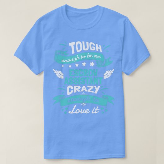 stark genug, um Assistentin zu sein, Crazy genug, T-Shirt (Design vorne)