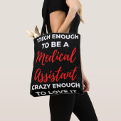 stark genug, um ein medizinischer Assistent zu sei Tasche (Von Nahem)
