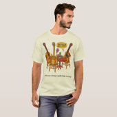 Stark gespannte Leier T-Shirt (Vorne ganz)