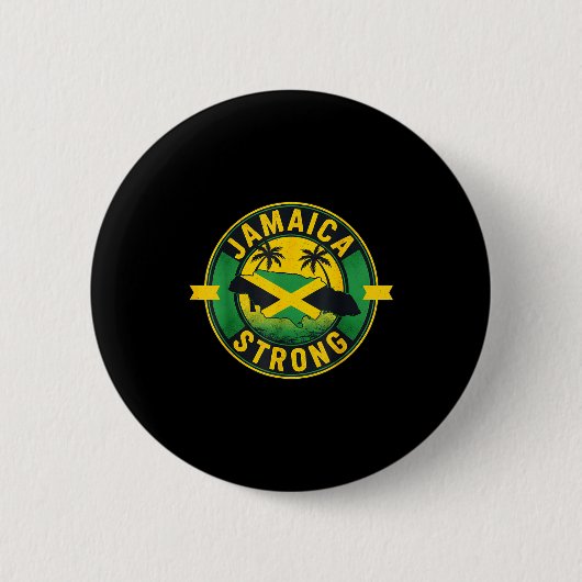 Stark Ich liebe Jamaican Button (Vorderseite)