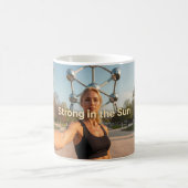 ☀️ Stark in der Sonne Brüssel Atomium Tasse (Mittel)