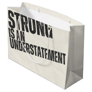 Stark ist eine Untertreibung Pflegepakete Große Geschenktüte