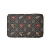 Stark, Lannister, Targaryen, Iron Throne Muster Badematte (Vorderseite)