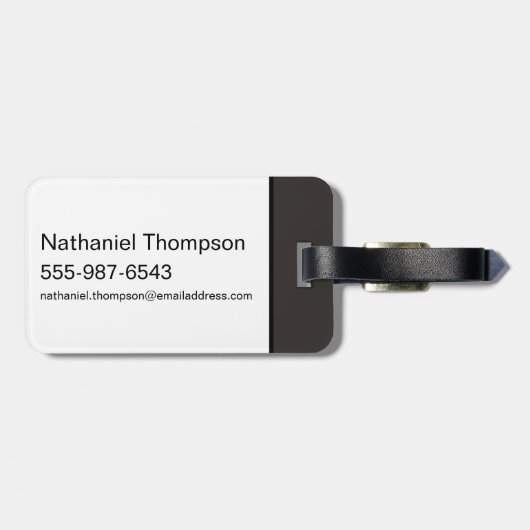 Stark, Lannister, Targaryen, Iron Throne Muster Gepäckanhänger (Rückseite horizontal)