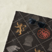 Stark, Lannister, Targaryen, Iron Throne Muster Strandtuch (Beispiel)