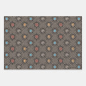 Stark, Lannister, Targaryen, NachtkönigPattern Geschenkpapier Set (Vorderseite)