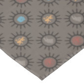 Stark, Lannister, Targaryen, NachtkönigPattern Tischdecke (Schrägansicht)