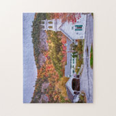 Stark New Hampshire überdachte Brücke und Fall der Puzzle (Vertikal)