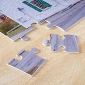 Stark New Hampshire überdachte Brücke und Fall der Puzzle (Seite)