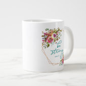 stark sein Jumbo-Tasse (Vorderseite Rechts)