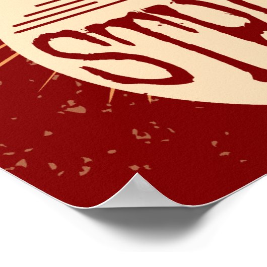 stark sein poster (Ecke)