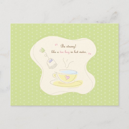 stark sein postkarte (Vorderseite)