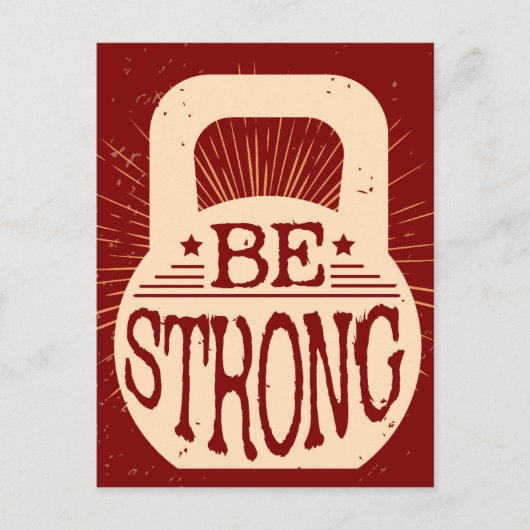 stark sein postkarte (Vorderseite)