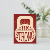 stark sein postkarte (Stehend Vorderseite)