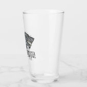 Stark Sigil - der Winter kommt Glas (Links)