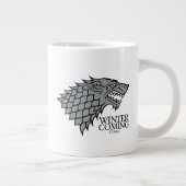 Stark Sigil - der Winter kommt Jumbo-Tasse (Rechts)