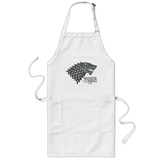 Stark Sigil - der Winter kommt Lange Schürze (Vorne)