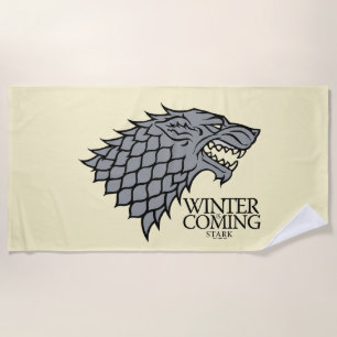 Stark Sigil - der Winter kommt Strandtuch
