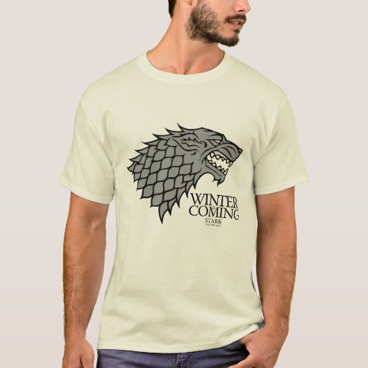 Stark Sigil - der Winter kommt T-Shirt (Vorderseite)