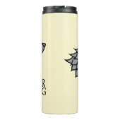 Stark Sigil - der Winter kommt Thermosbecher (Rückseite)