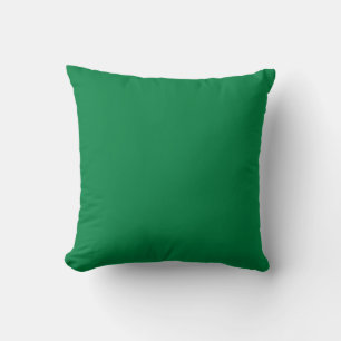 Stark Spring Green 008040 Solid Color Design Kissen