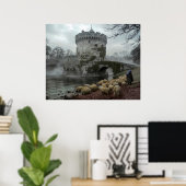 Stark Stehend Poster (Heimbüro)