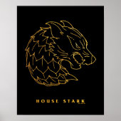 Stark-Symbol im Haus Poster (Vorne)