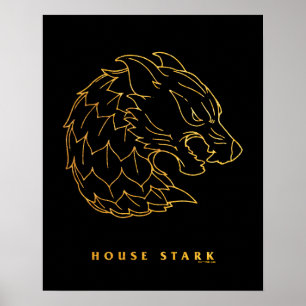Stark-Symbol im Haus Poster