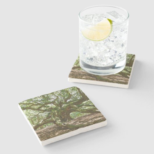 stark und kühl steinuntersetzer (Seitenansicht)