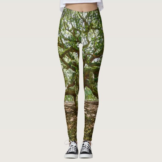 stark und mutig leggings (Vorderseite)