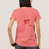 stark und mutig sein T-Shirt (Rückseite)