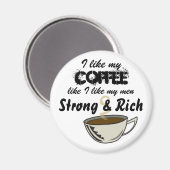 stark und reich magnet (Vorderseite/Rückseite)