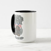Stark und tapfer Veteranen Day USA Flag Tasse (Vorderseite Links)