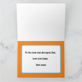 Stark Vater Vathers Day Strongest Liebe Karte (Innenseite)