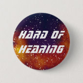 Stark vom Hören der kundengerechten Button (Vorderseite)