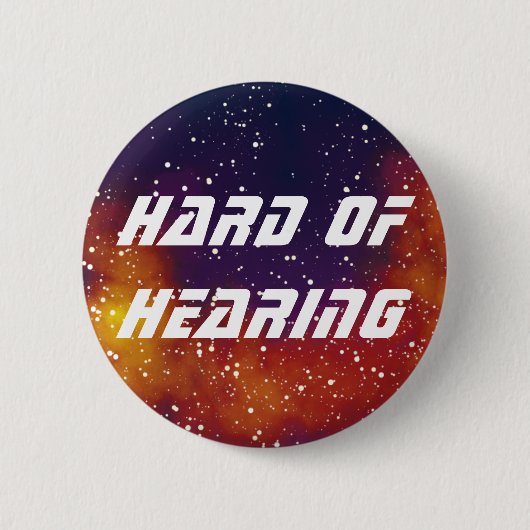 Stark vom Hören der kundengerechten Button (Vorderseite)