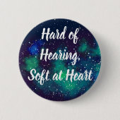 Stark vom Hören der kundengerechten Button (Vorderseite)