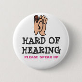 Stark von der Anhörung aber noch erstaunlich Button (Vorderseite)