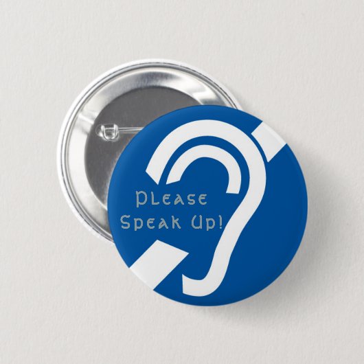 Stark von der Anhörung, sprechen Sie bitte oben! Button (Vorne & Hinten)