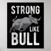 stark wie eine Bull Power Hub Bodybuilding 2 Poster (Vorne)