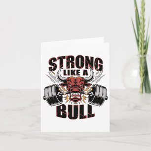stark wie eine Bull Power Hub Bodybuilding 5 Karte