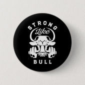 stark wie eine Bull Power Hub Bodybuilding 7 Button (Vorderseite)