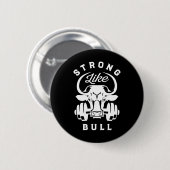 stark wie eine Bull Power Hub Bodybuilding 7 Button (Vorne & Hinten)
